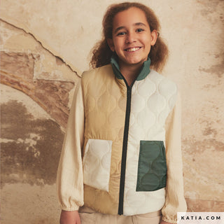 Gewatteerde nylon - fuchsia - Katia Fabrics