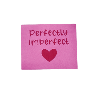 Naailabel - perfectly imperfect - Loop & Label