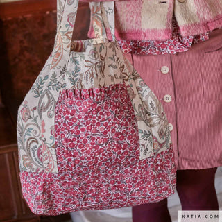 Popeline - bosvruchten - Katia Fabrics