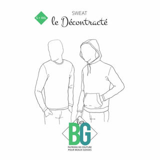 Les BG - sweat - le Décontracté