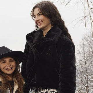 Fluffy - effen - wit - Katia Fabrics