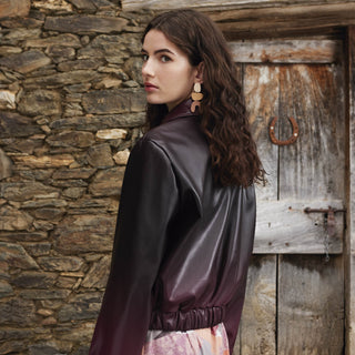 Leer - dégradé - bordeaux - Katia Fabrics