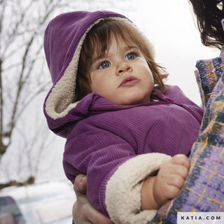 Ribfluweel - lichtkhaki - Katia Fabrics