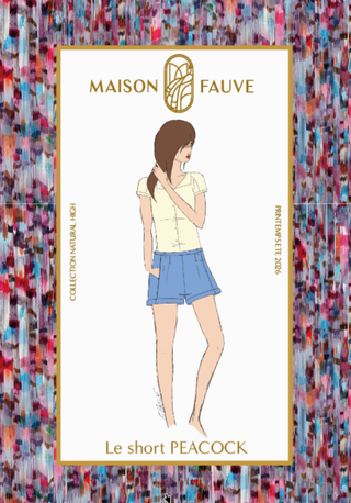 Maison Fauve - Le Short Peacock