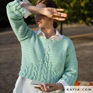 Katia - N°1 - Fair Cotton Crochet - lente / zomer