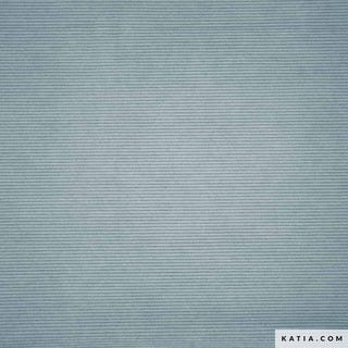 Ribfluweel - grijsblauw - Katia Fabrics