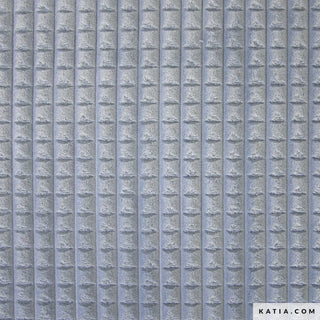 Minky - wafel - lichtblauw - Katia Fabrics