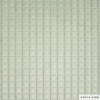 Minky - wafel - muntgroen - Katia Fabrics